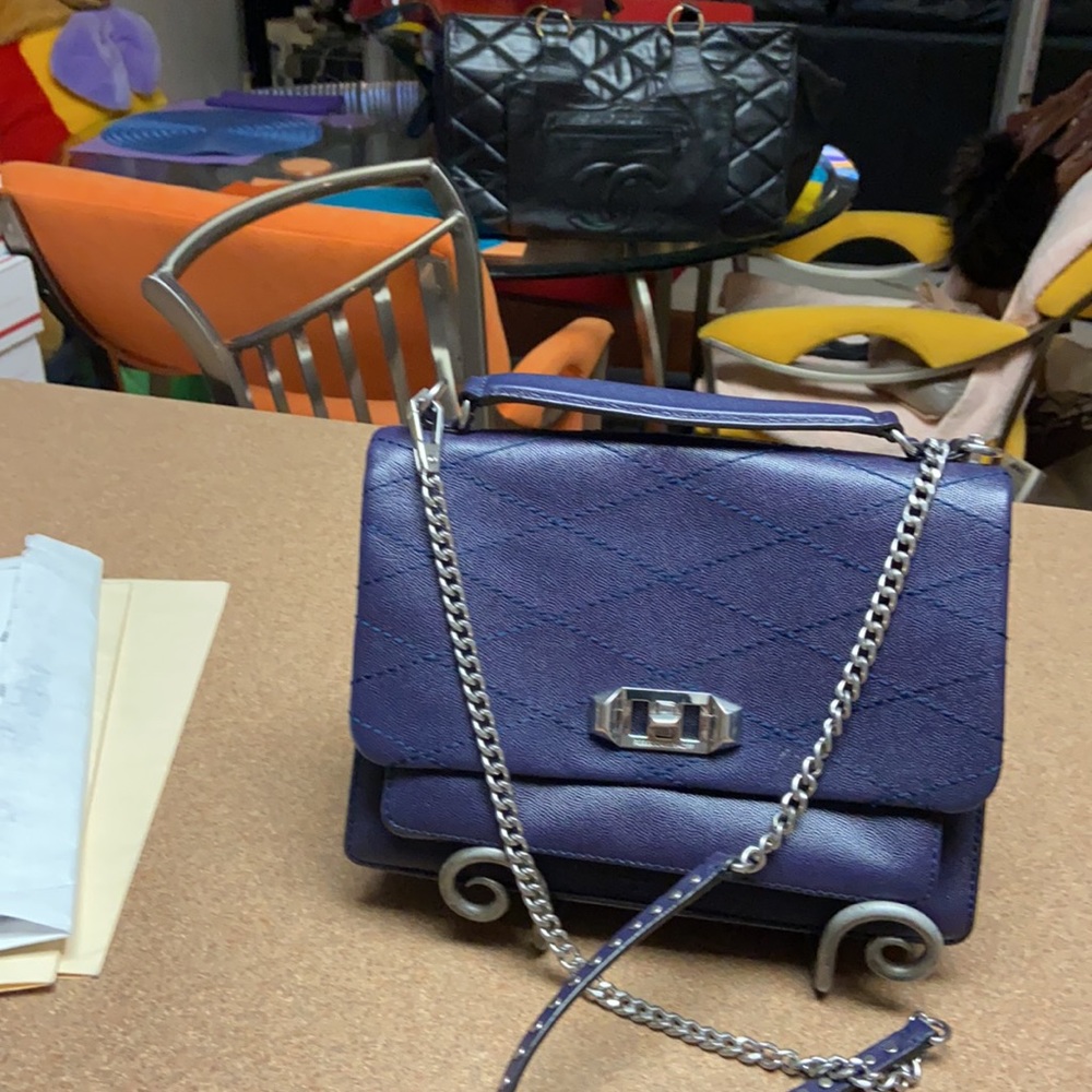 Rebecca Minkoff Je T’aime  Leather Crossbody - Picture 2 of 14